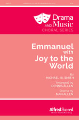 Emmanuel -with- Joy to the World SATB choral sheet music cover